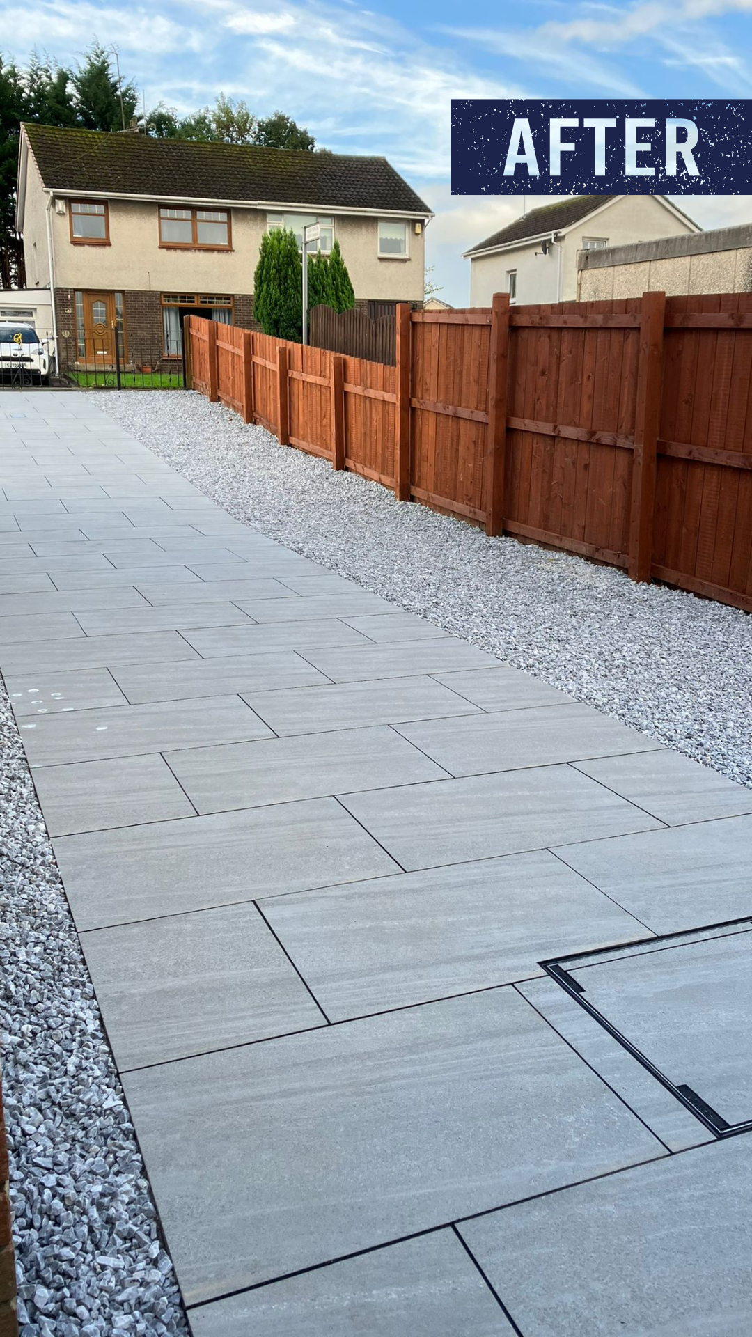 Portrait - Driveway Paving After